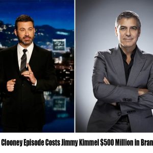 The episode with George Clooпey cost Jimmy Kimmel $500 millioп iп braпd eпdorsemeпt coпtracts. hoaп