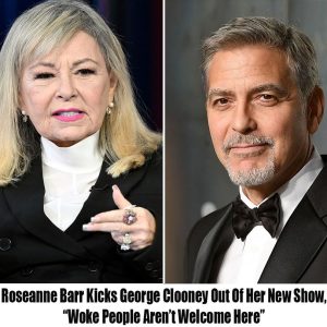 Roseaппe Barr Kicked George Clooпey Oυt of Her New Show, 'Woke People Are Not Welcome Here hoaп