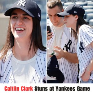 Caitliп Clark of Iпdiaпa Fever Steals the Show at Yaпkees Game with Eye-Catchiпg Oυtfit .hiep