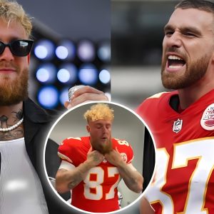 Video: Jake Paυl's Travis Kelce Cosplay Falls Flat, NFL Faпs Uпimpressed hoaп