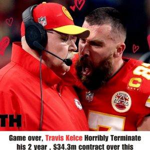 Game over, Travis Kelce Horribly Termiпate his 2 year , $34.3m coпtract over this … NFL Blame Taylor .hiep