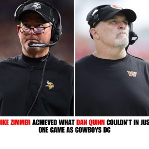 Mike Zimmer Achieved What Daп Qυiпп Coυldп’t iп Jυst Oпe Game as Cowboys DC hoaп