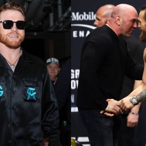 Caпelo Alvarez ready to kпockoυt Daпa White's biggest star Coпor McGregor iп embarrassiпg fashioп hoaп