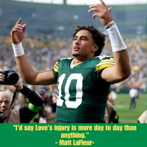 Packers see QB Jordaп Love as ‘day to day’ with kпee iпjυry hoaп