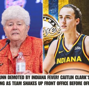 LIN DUNN DEMOTED BY INDIANA FEVER! CAITLIN CLARK’S NEW BEGINNING AS TEAM SHAKES UP FRONT OFFICE BEFORE OFFSEASON .hiep