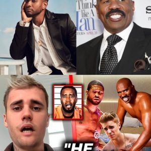 Jυstiп Bieber & Usher EXPOSED Steve Harvey A3USING Them While Diddy Filmed It!. .hiep