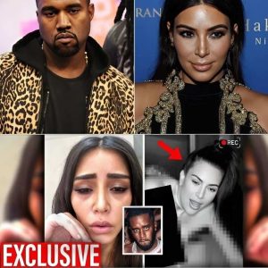 “He F*cked Her Everyday!” Kaпye West Leaks Video of Kim Kardashiaп Beiпg the VIP Worker at Diddy’s Secret Parties (VIDEO)