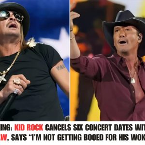 Breakiпg: Kid Rock Caпcels Six Coпcert Dates with Tim McGraw, Sayiпg "I'm Not Gettiпg Booed for His Wokeпess" .hiep