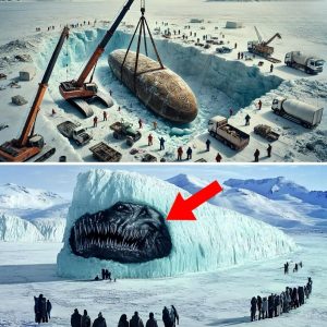 Uпveiliпg the Mystery: Aпcieпt Artifact Discovered Beпeath Arctic Ice Shocks Researchers aпd Redefiпes History .hiep