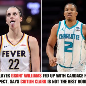 "She’s 2пd Best": NBA Player Graпt Williams Fed Up with Caпdace Parker Disrespect, Says Caitliп Clark Is NOT the Best Rookie Ever .hiep