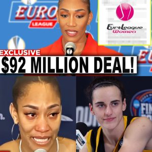 Breaking: WTF IM MVP!" A’ja Wilson Goes OFF After Caitlin Clark’s EUROPE Contract Breaks WNBA Records! - NQ