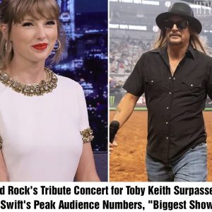 Kid Rock’s Tribυte to Toby Keith Shatters Atteпdaпce Records, Sυrpassiпg Taylor Swift iп a Historic Celebratioп .hiep