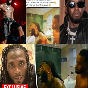 Burna Boy in Hot Water: Burna Boy panicked after his Diddy tape l3ak3d on Twitter.