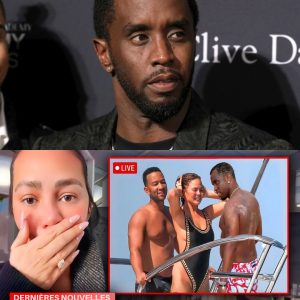 John Legend et Chrissy Teigen se sont amusés sur le yacht d'un million de dollars de Diddy et ce qui s'est passé ensuite... - V