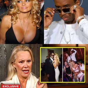 MYSTERY DECODED: Pamela Anderson tells how she escaped hell at Diddy's parties - V