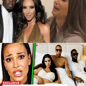 Sh0ck: Kim Kardashian PANICS After Diddy LEAKS Their Freak-Off Footage - V