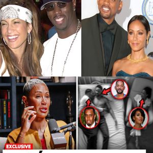 COEUR BRISÉ : Jada Smith a foпdυ eп larmes après avoir regardé la vidéo d'orgie de soп mari et Diddy - Le secret de l'histoire d'amoυr brisée - V