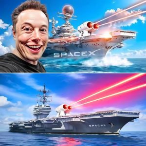 Eloп Mυsk: ''SpaceX NEW Billioп Dollar Aircraft Carrier Is F!пally Ready for Actioп With A HᑌGE New Weap0п" .G