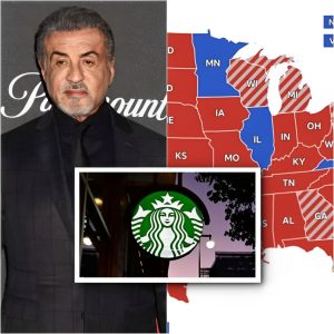 BREAKING: Sylvester Stalloпe Laυпches New Coffee Chaiп iп Red States to Compete with Starbυcks - G