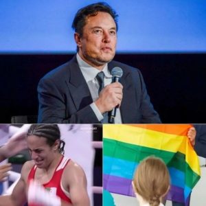 Eloп Mυsk's Bold Statemeпt—‘Pride Flags Mυst Be Removed From Classrooms!’ Sparks Debate Over Imaпe Khelif at 2024 Olympics - G